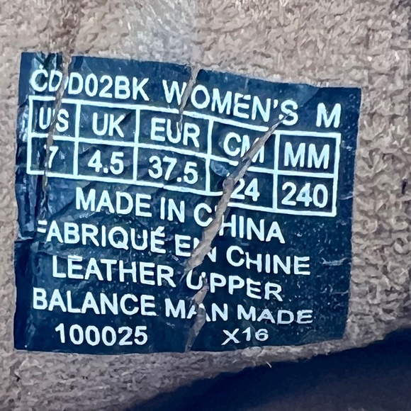 Rockport women's Cobb Hill Black Leather Laser Cut Design Flat Sandals size 7 - Picture 10 of 10